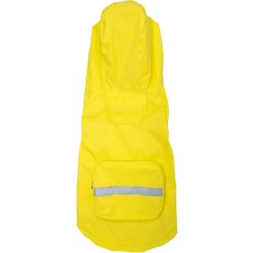 Packable Raincoat (Color: Yellow, size: 2X-Large)