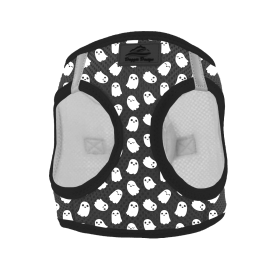 American River Choke Free Dog Harness Holiday Collection (Color: Halloween Ghosts, size: X-Small)