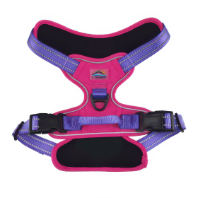 Venture Paw Pull Control Dog Harness (Color: Sugar Rush Pink, size: medium)